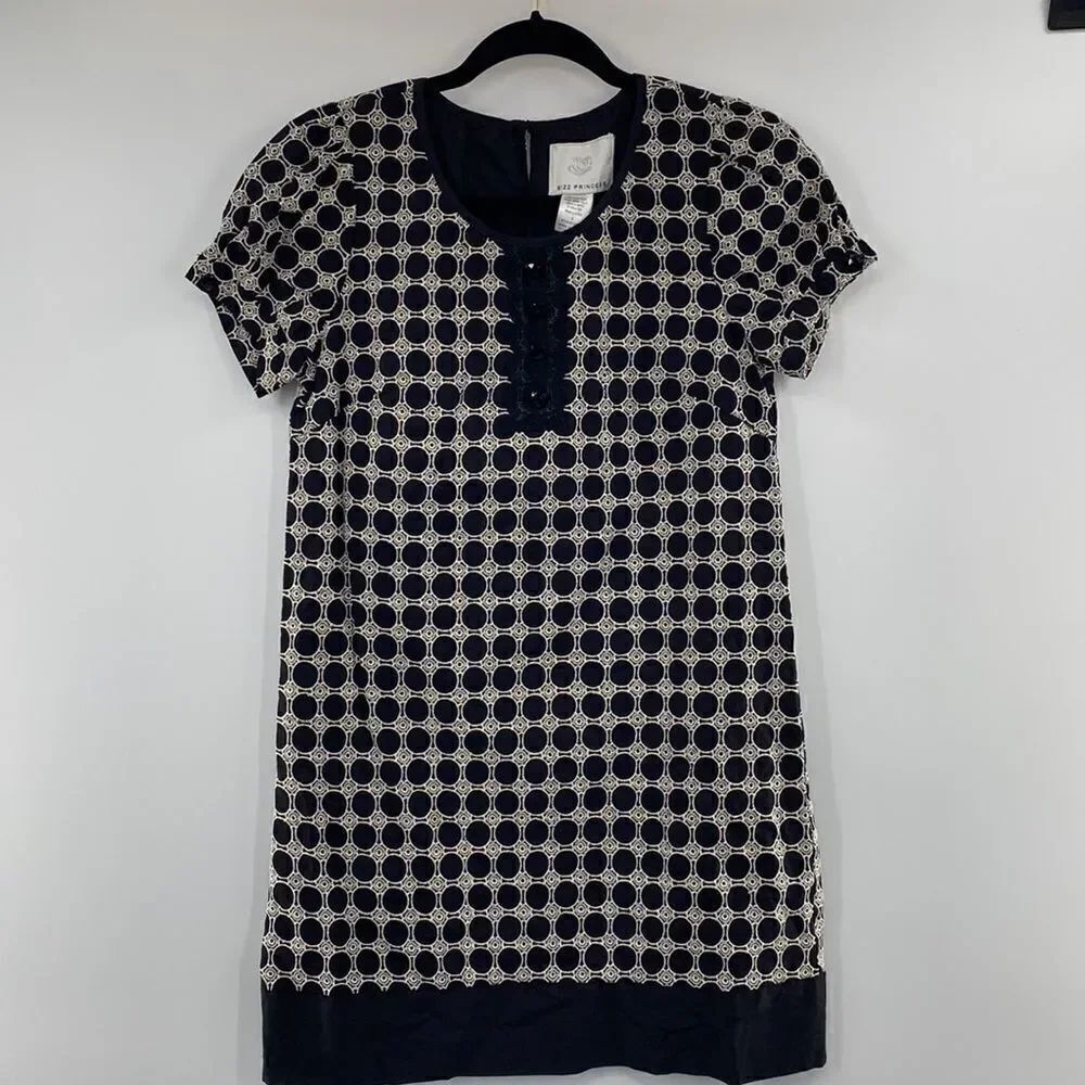 3For$20 Bizz Princess Circle Design Black&White Dress size Small